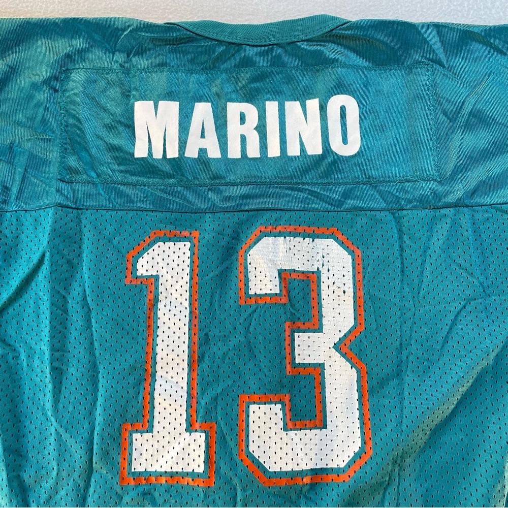 Vintage Champion Kids Miami Dolphins Dan Marino Jersey Made in USA 🇺🇸